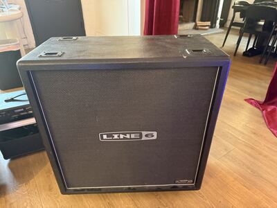 Item 16: Line 6 four by twelve speaker cabinet